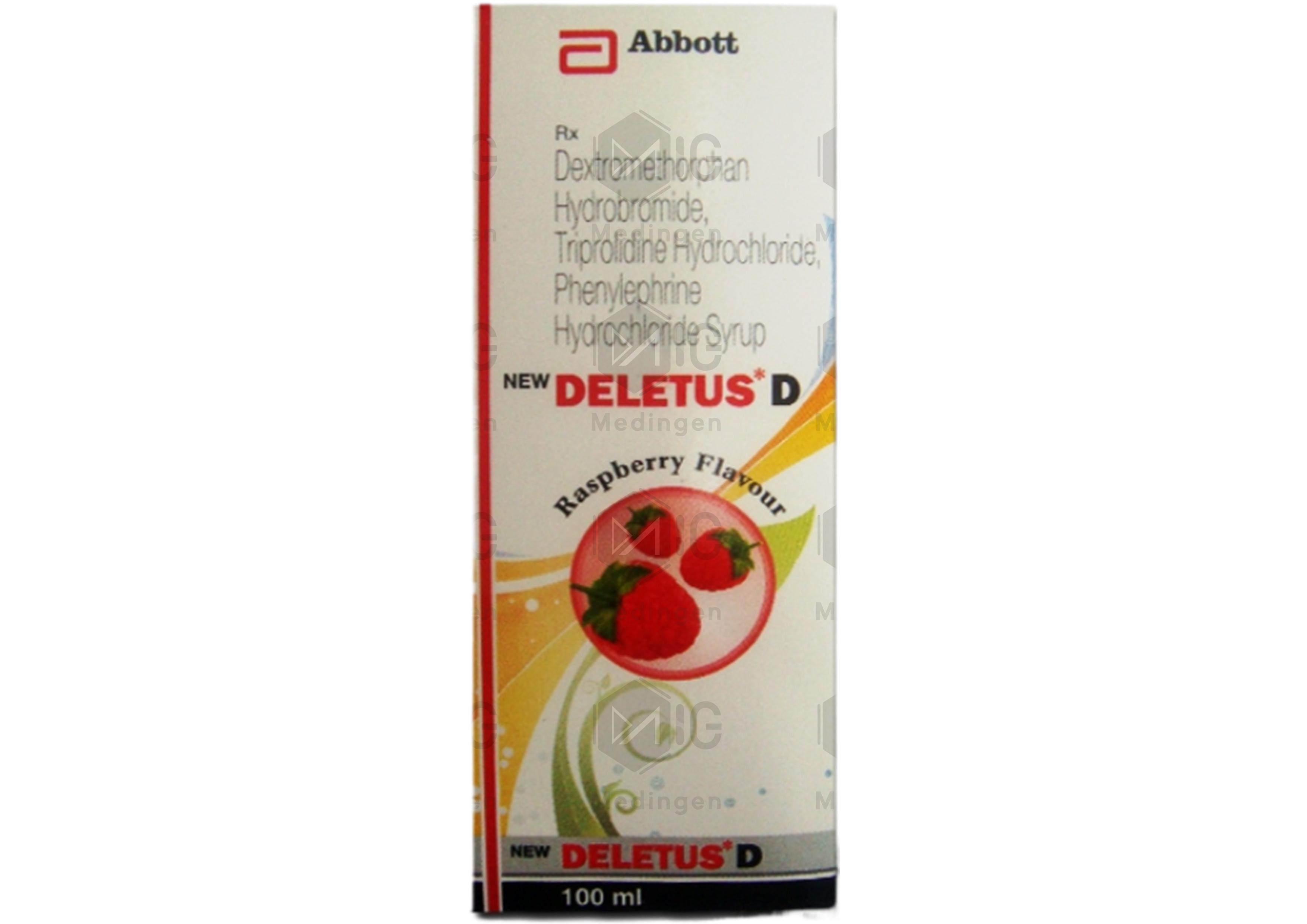 DELETUS D RASPBERRY FLAVOUR SYRUP